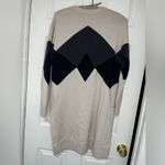 Haute Hippie Merino Wool ARGYLE CARDIGAN SWEATER Long Line Sz L Photo 8