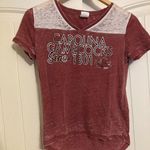 Rivalry Threads South Carolina Gamecocks Maroon Burnout T Shirt Womens Small 4/6  Photo 0