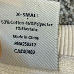 Varley  Manning Ivory Ribbed Side Zip Sweatshirt Women’s XS Photo 5