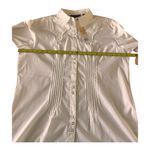 Aura  by Wrangle white Western Pearl snap button down shirt Size XL Photo 4