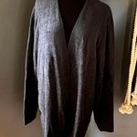 Barefoot Dreams  Sz 2X Navy Blue Chic Lite Knit Cardigan Pockets Cozy Cabin comfy Photo 2