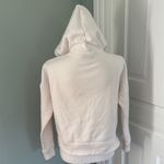 Rae Dunn  Cream Hoodie Purple Sequins Size XS Wine Time Photo 2