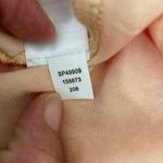 Spense Boho Blouse XL ๐งก Sweet Citrus Crochet Split Neck Ruffle Sleeve NWOT Orange Photo 11