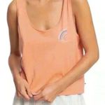 Roxy  Master Lover - Buttoned Back Vest Top - Tawny Orange size Large Photo 0
