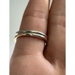 Vintage 925 Sterling Silver‎ & Baltic Amber Ring Sz 8 ADJUSTABLE Silver Photo 10