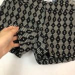 Old Navy Jacquard Shorts Diamond Geo Geometric Black Cream Ivory Aztec Tribal 2 Photo 3