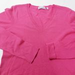 525 America  Pink V-Neck Pullover Sweater Photo 7