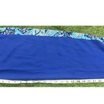 Vera Bradley Smocked Waist Wide Leg Challis Pants Blue Tassel Womens XL Boho Photo 9