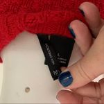 New Directions ND size L Large red chunky sweater Photo 5