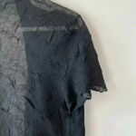 Eileen Fisher  black Open Sweater Vest size ps Photo 8