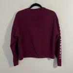 Victoria's Secret  Sport Women's Maroon Fleece Lined Sweatshirt Size S Photo 1
