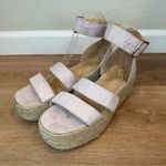 Lulus  Suede Powder Blush Espadrille Sandals Photo 2