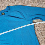 Athletic Works Women's Sweater Long Sleeve Stretch Bright Blue Size L Photo 4