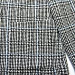 St. John NWT Collection Prince Of Wales Plaid Knit Jacket in Ecru Plaid 14 $2195 Photo 4