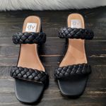 Dolce Vita Black Braided Heeled Sandals Women's Size 9.5 Photo 1