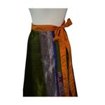 Women's Long Multicolor Silk Wrap Photo 3