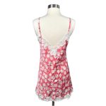 Victoria's Secret  Vintage Gold Label Pink Floral Slip Dress Photo 2