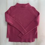 KINROSS pink cotton cowl neck sweater top soft beautiful S Photo 1