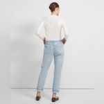 J Brand Tate Boy-Fit distressed knee light blue Jeans Photo 4