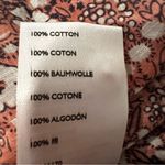 Pilcro Anthropologie Sasha Smocked Boyfriend Blouse Women's XS Pink Boho Hippie Photo 9