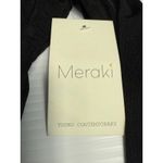 Meraki Young Contemporary Black One Shoulder Long Sleeve Top NWT S Photo 1