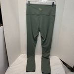 Victoria's Secret PINK Victoria Secret Women’s Size Medium Green Leggings Distressed Slits Yoga Photo 0