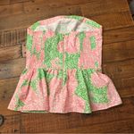 Lilly Pulitzer LILY‎ PULITZER Floral Peplum Top Photo 2