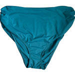 Anne cole Teal Foldable High Waist Swim Bottom Photo 0
