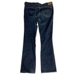 Lucky Brand  White Oak Cone Lolita Boot Jeans Size 8/29 Regular Dark‎ Wash Blue Photo 2