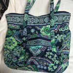 Vera Bradley Blue and Green Paisley 6 piece Tote Set Photo 2