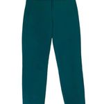 J.Crew  Cameron Four Season Crop Pants Dark Spruce Green size 2 EUC Photo 2