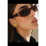 AUREUM Naomi Earrings in Gold One Size Womens Photo 7