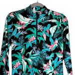Tommy Bahama  Printed L/S  1/4 Zip Neck Knit UPF 50 Golf Top Size S Photo 1