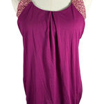 Lululemon No‎ Limits Tank Top Size 6 Purple Pink Built Photo 0