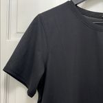 Lululemon Mesh Black Short Sleeve T-Shirt - Size 10 Photo 3