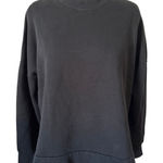 Acne Studios Folke Paw17 Mock Neck French Terry Sweatshirt Size Large Photo 0