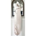 Revolve x More to Come Regina Maxi Dress in Champagne, Size XS New w/Tag Pink Photo 5