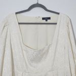 Cream Long Sleeve Mini Cocktail Dress Size XXL Lulus Cream Mini Dress Photo 3