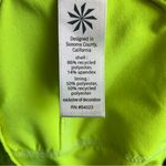 Athleta  Bright Neon Yellow Women's Athletic Running Shorts Photo 7
