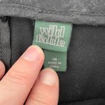 Wild Fable Women 10 Denim Mini Skirt Black Charcoal Wash Zip Closure Panel Y2K Photo 2