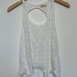 Hollister  lacy back cutout crop tank, size S Photo 0