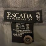 Escada Margaretha Ley SZ 44 grey Skirt Size L Photo 4