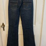 Calvin Klein bootcut jeans Dark Wash Light Distressing Size 3 Photo 2