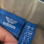 Adidas  Brown & White Striped Leggings - Flawed Photo 4