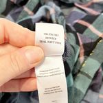 Rails  Hunter Plaid Button Up Long Sleeve Shirt Teal Navy Blue Pink Small Photo 3