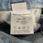 Betro Simone High Waisted Mom Jeans Womens 28 Light Wash Distressed 90s Y2K Chic Photo 6