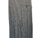 Olive & Oak  Grey Heathered Knit Drawstring Waist Pocket Dress Medium‎ Photo 0