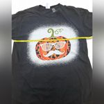 Pumpkin Sunglasses Mustache Cow Print Halloween Costume T Photo 2