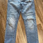 Pilcro  Anthropologie Slim Boyfriend Jeans Distressed Medium‎ Wash Photo 0