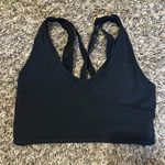 Gymshark Black Sports Bra Crossed Back Strap Small Photo 0